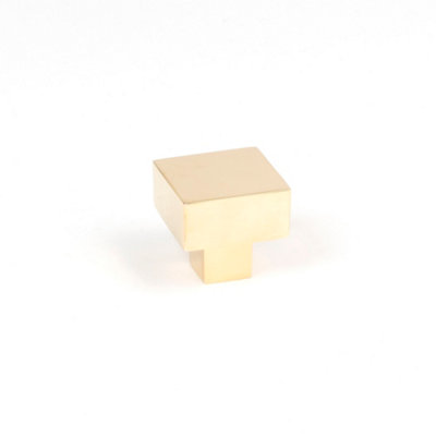From The Anvil Polished Brass Albers Cabinet Knob - 25mm