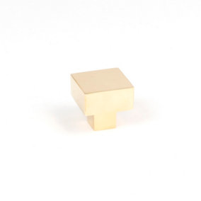 From The Anvil Polished Brass Albers Cabinet Knob - 25mm