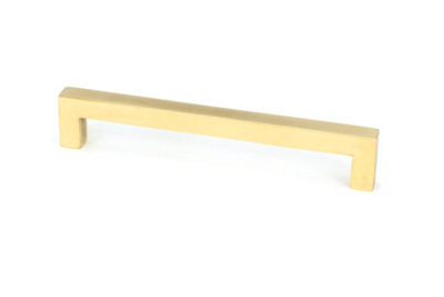 From The Anvil Polished Brass Albers Pull Handle - Medium
