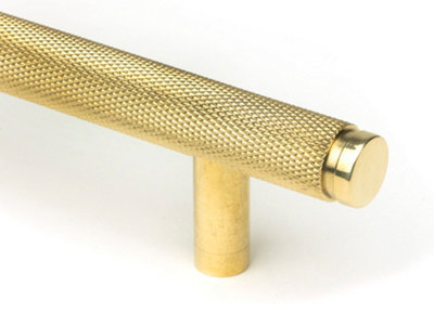 From The Anvil Polished Brass Full Brompton Pull Handle - Medium
