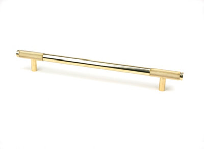 From The Anvil Polished Brass Half Brompton Pull Handle - Large