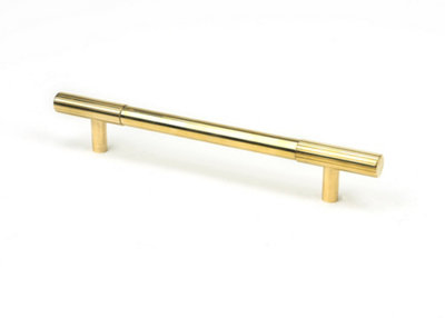 From The Anvil Polished Brass Judd Pull Handle - Medium