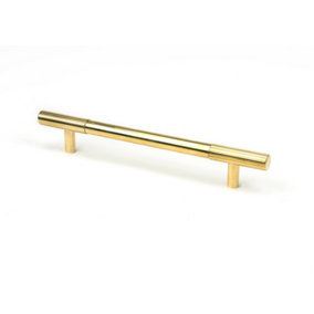 From The Anvil Polished Brass Judd Pull Handle - Medium