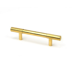 From The Anvil Polished Brass Judd Pull Handle - Small