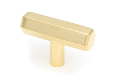 From The Anvil Polished Brass Kahlo T-Bar