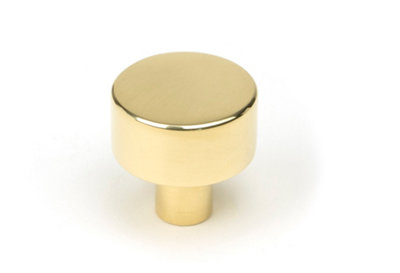 From The Anvil Polished Brass Kelso Cabinet Knob - 25mm (No Rose)