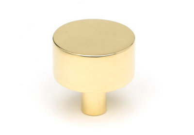 From The Anvil Polished Brass Kelso Cabinet Knob - 32mm (No Rose)