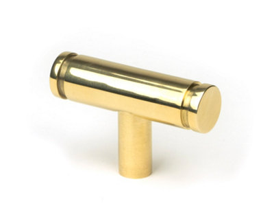From The Anvil Polished Brass Kelso T-Bar