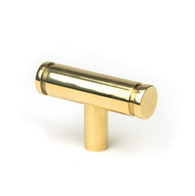 From The Anvil Polished Brass Kelso T-Bar