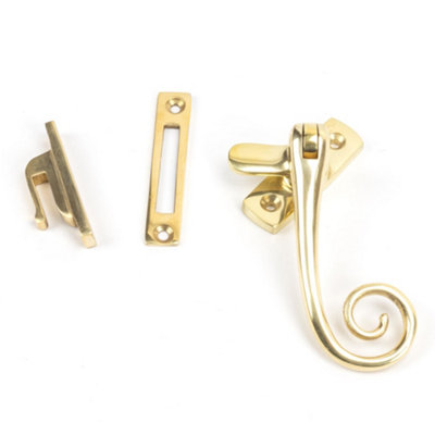 From The Anvil Polished Brass Monkeytail Fastener