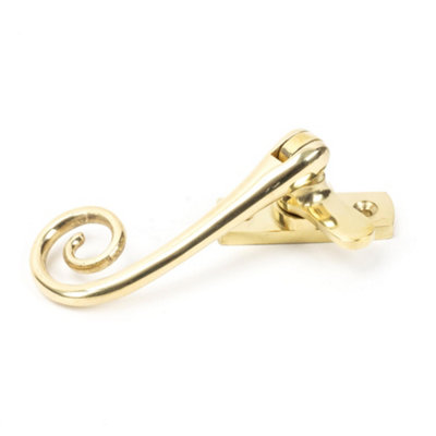 From The Anvil Polished Brass Monkeytail Fastener