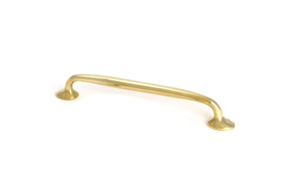 From The Anvil Polished Brass Moore Pull Handle - Medium
