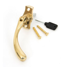 From The Anvil Polished Brass Peardrop Espag - RH