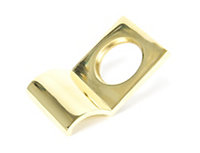 From The Anvil Polished Brass Rim Cylinder Pull