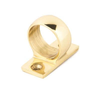From The Anvil Polished Brass Sash Eye Lift