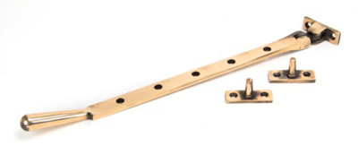 From The Anvil Polished Bronze 12 Inch Newbury Stay