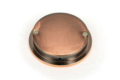 From The Anvil Polished Bronze 60mm Plain Round Pull