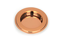 From The Anvil Polished Bronze 75mm Art Deco Round Pull