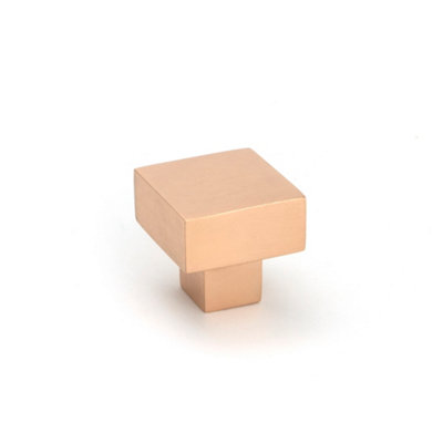 From The Anvil Polished Bronze Albers Cabinet Knob - 25mm