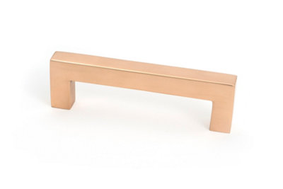From The Anvil Polished Bronze Albers Pull Handle - Small