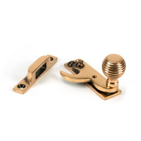 From The Anvil Polished Bronze Beehive Sash Hook Fastener