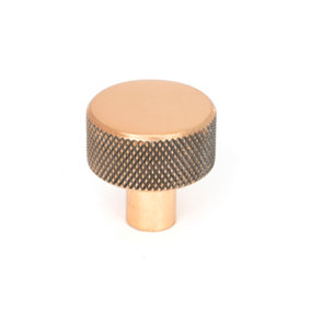 From The Anvil Polished Bronze Brompton Cabinet Knob - 25mm (No rose)