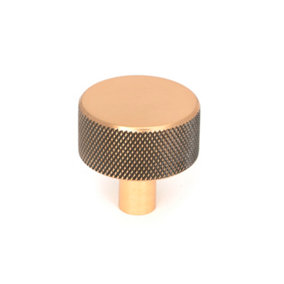 From The Anvil Polished Bronze Brompton Cabinet Knob - 32mm (No rose)