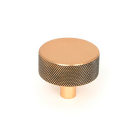From The Anvil Polished Bronze Brompton Cabinet Knob - 38mm (No rose)