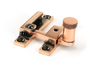 From The Anvil Polished Bronze Brompton Quadrant Fastener - Narrow