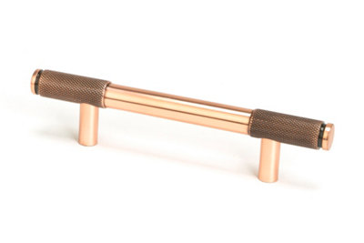 From The Anvil Polished Bronze Half Brompton Pull Handle - Small