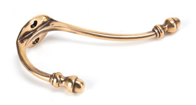 From The Anvil Polished Bronze Hat & Coat Hook