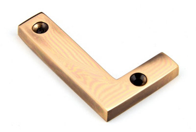 From The Anvil Polished Bronze Letter L