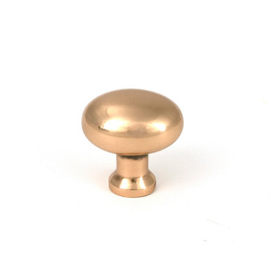 From The Anvil Polished Bronze Moore Cabinet Knob - 25mm