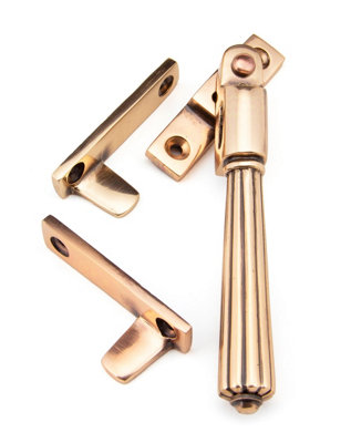 From The Anvil Polished Bronze Night-Vent Locking Hinton Fastener