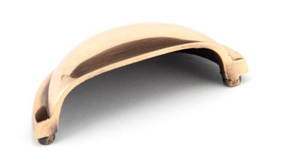 From The Anvil Polished Bronze Regency Concealed Drawer Pull