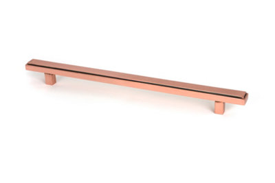 From The Anvil Polished Bronze Scully Pull Handle - Large