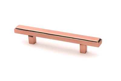 From The Anvil Polished Bronze Scully Pull Handle - Small