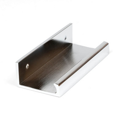 From The Anvil Polished Chrome 100mm Plain Edge Pull