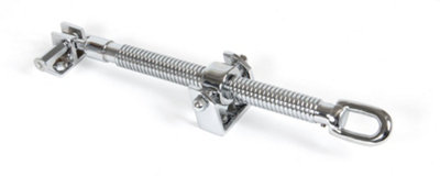 From The Anvil Polished Chrome 12 Inch Fanlight Screw Opener