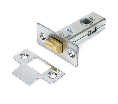 From The Anvil Polished Chrome 2 1/2" Tubular Mortice Latch