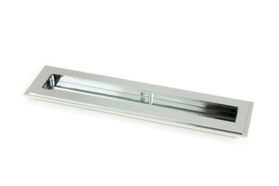 From The Anvil Polished Chrome 250mm Art Deco Rectangular Pull