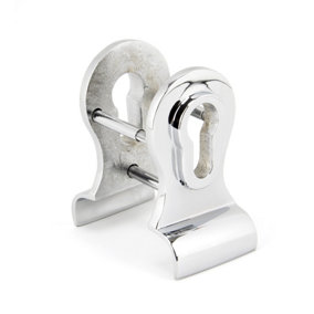 From The Anvil Polished Chrome 50mm Euro Door Pull (Back to Back fixings)