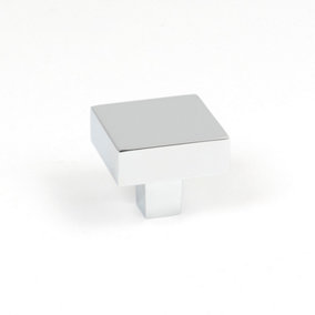 From The Anvil Polished Chrome Albers Cabinet Knob - 35mm