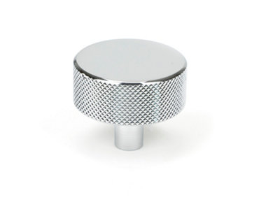 From The Anvil Polished Chrome Brompton Cabinet Knob - 38mm (No rose)