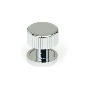 From The Anvil Polished Chrome Judd Cabinet Knob - 25mm (Plain)