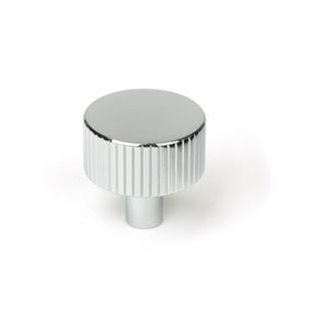 From The Anvil Polished Chrome Judd Cabinet Knob - 32mm (No rose)