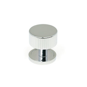 From The Anvil Polished Chrome Judd Cabinet Knob - 32mm (Plain)