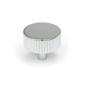 From The Anvil Polished Chrome Judd Cabinet Knob - 38mm (No rose)