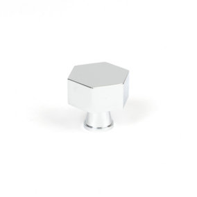 From The Anvil Polished Chrome Kahlo Cabinet Knob - 32mm