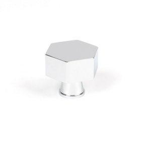 From The Anvil Polished Chrome Kahlo Cabinet Knob - 38mm